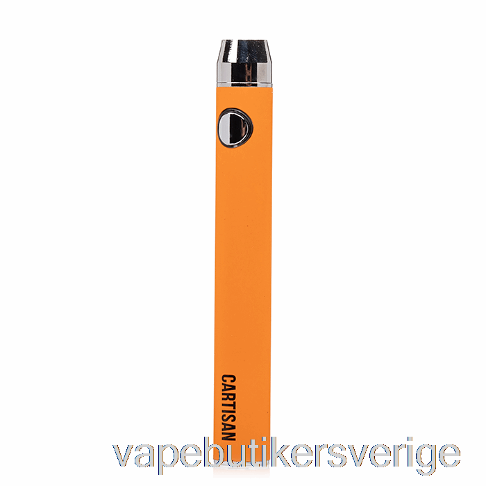 Vape Sverige Cartisan Button Vv 900 Dual Charge 510 Batteri [micro] Orange